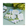 White Hydrangea Beverage Napkins