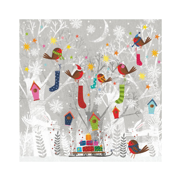 Tree Party Beverage Napkins