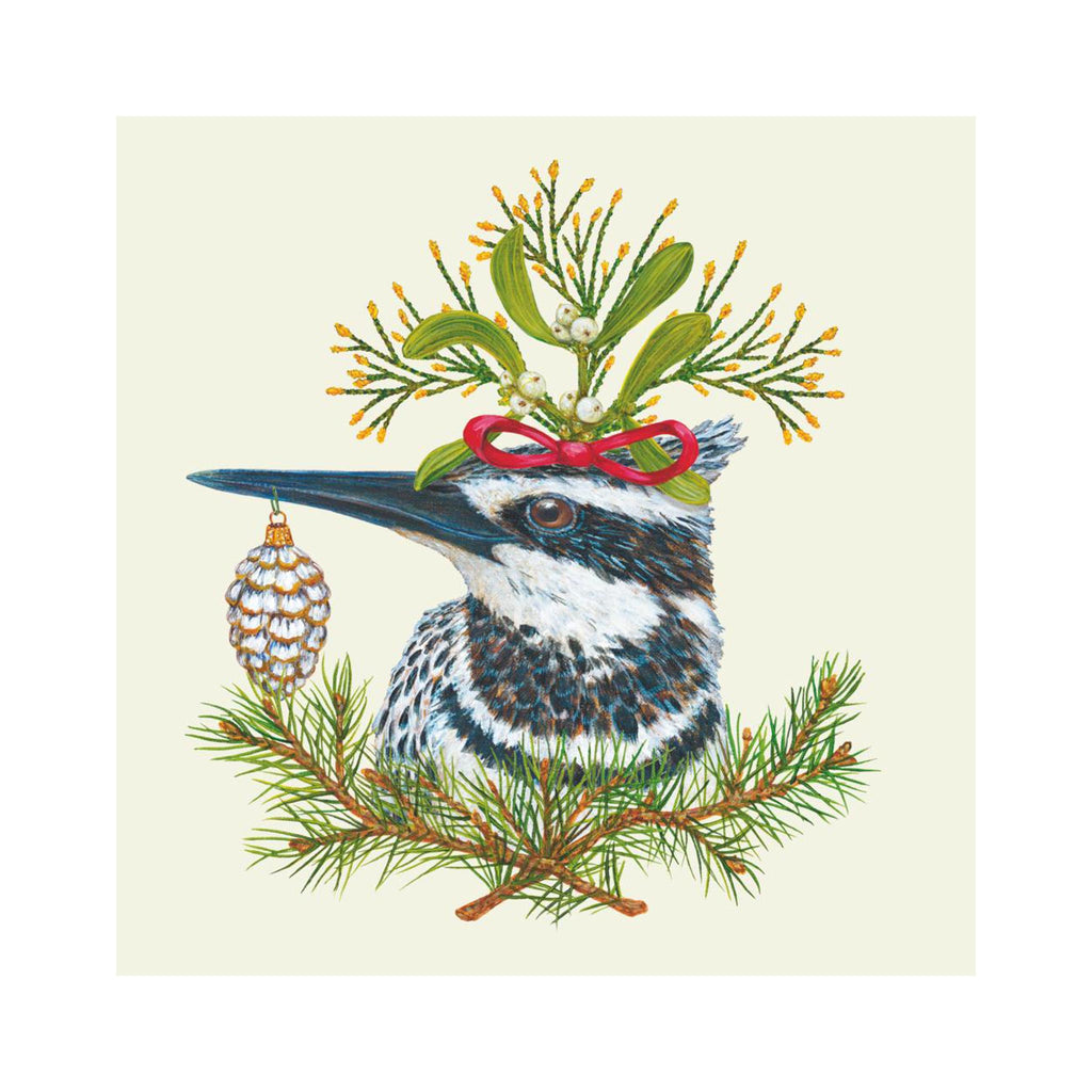 Kingfisher Holiday Beverage Napkins