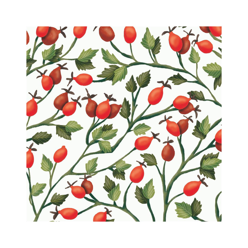 Rose Hips Beverage Napkins
