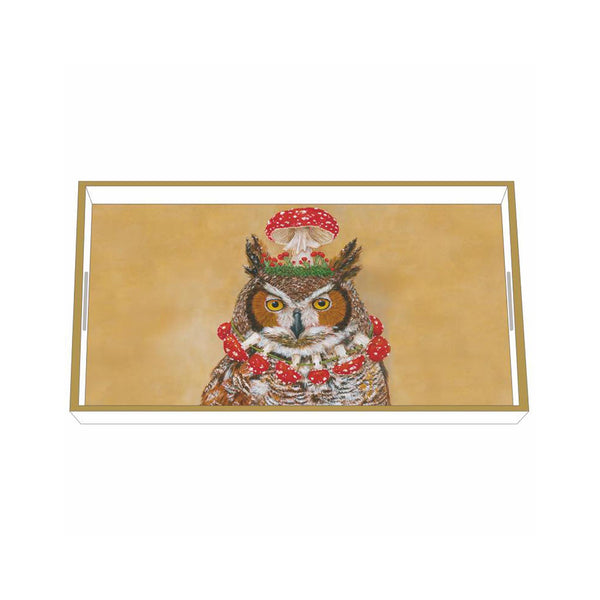 Pagent Queen Small Wood Tray