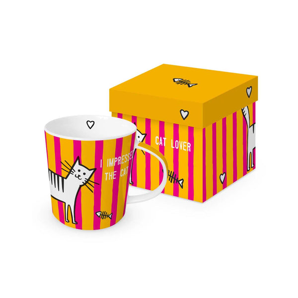 Impress the Cat Gift Boxed Mug