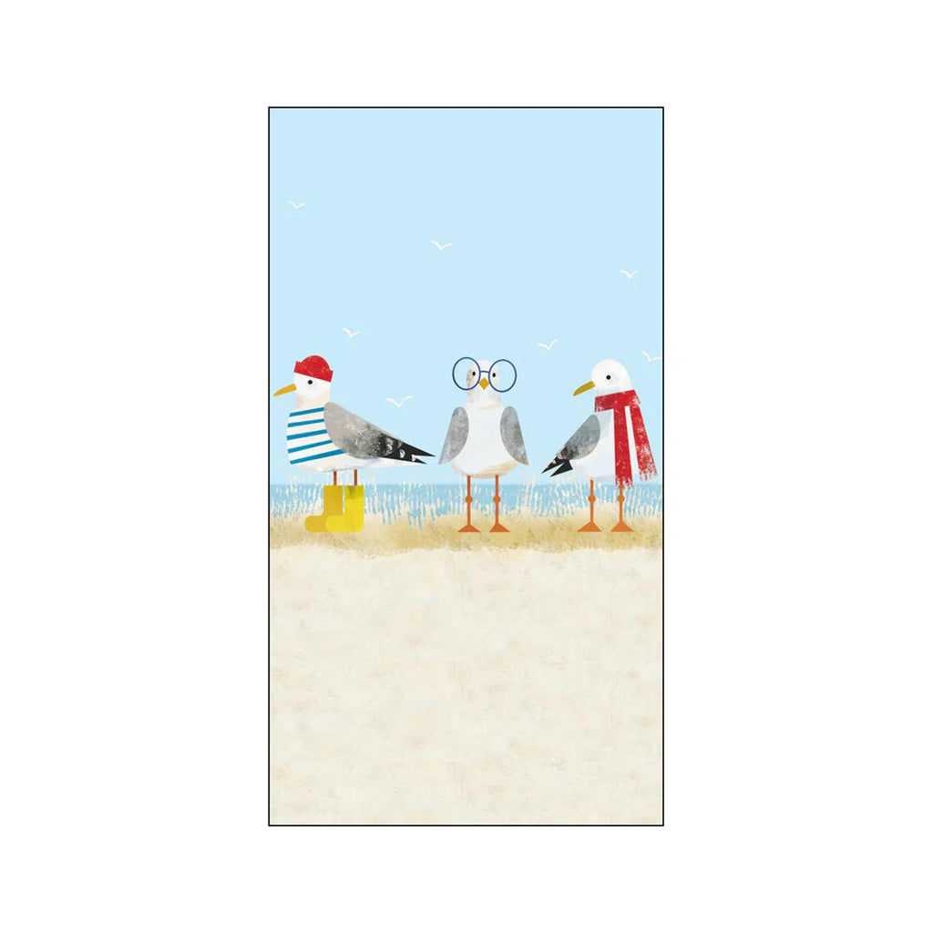 Sassy Seagulls Guest Towels