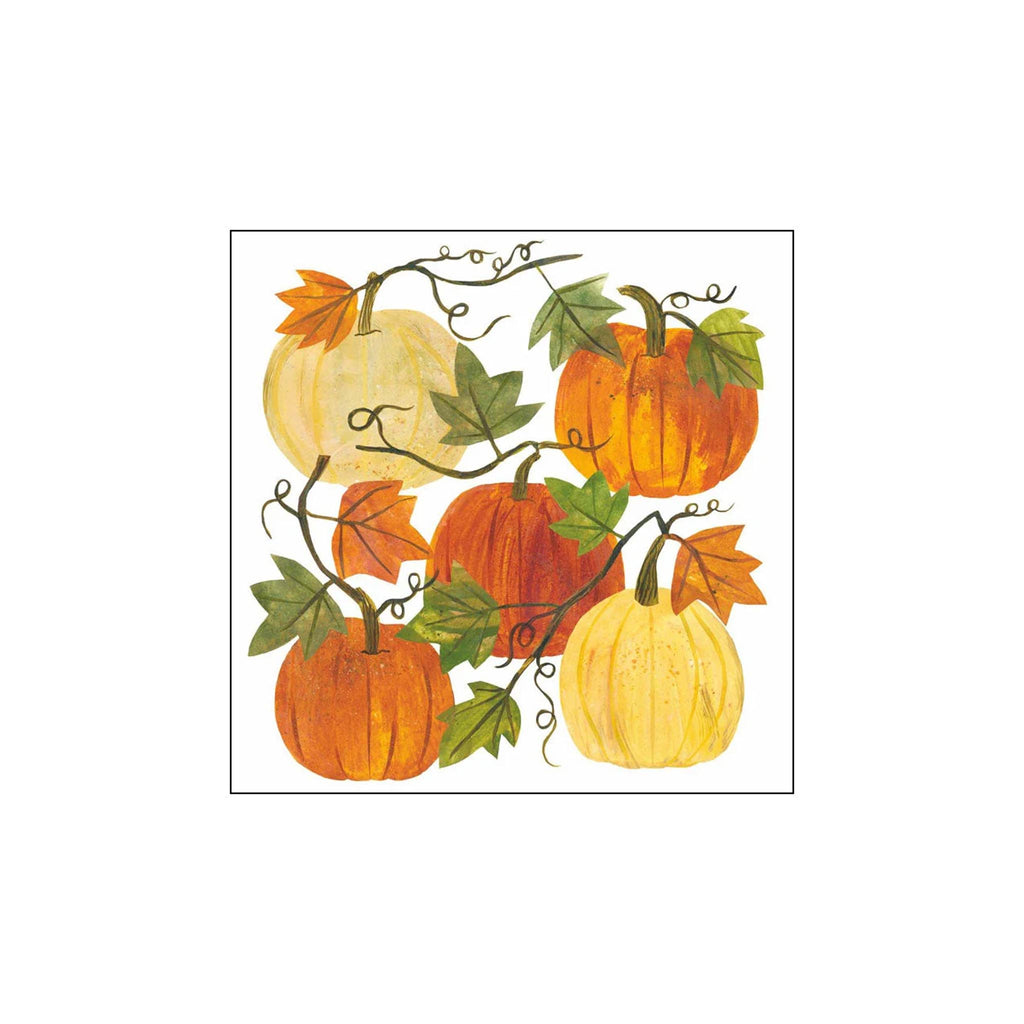 Tracey's Pumpkins Beverage Napkins