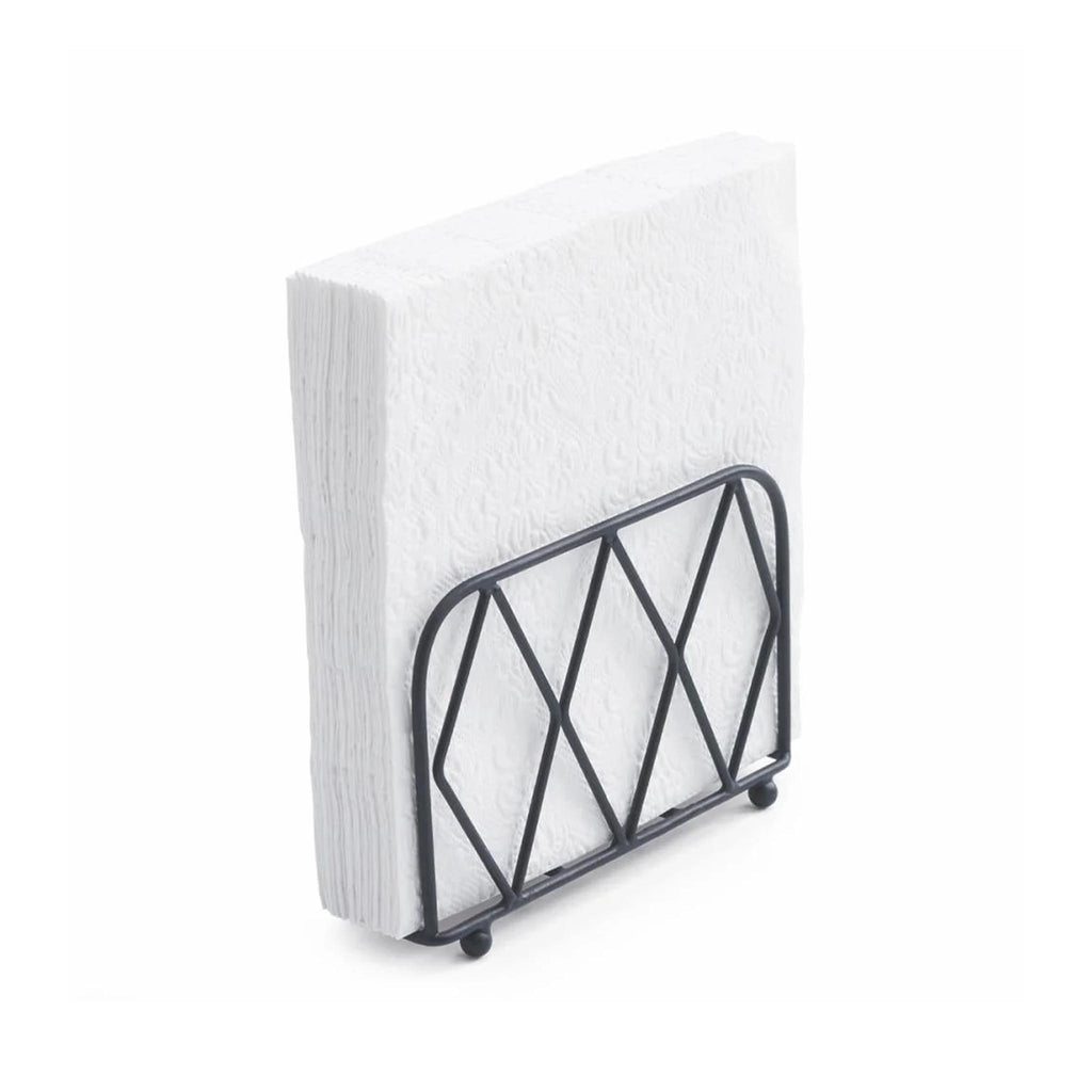 Upright Metal Diamond Napkin Holder