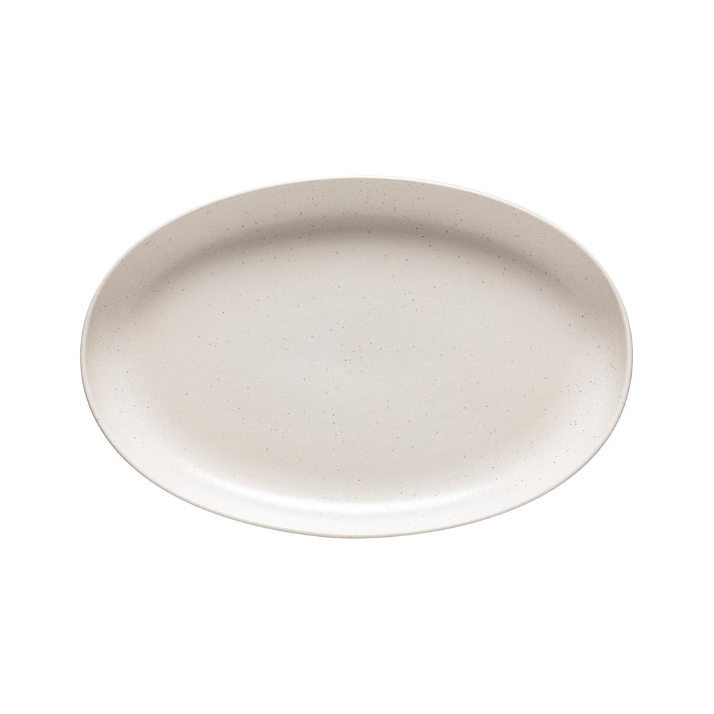 Pacifica Oval Platter - Vanilla