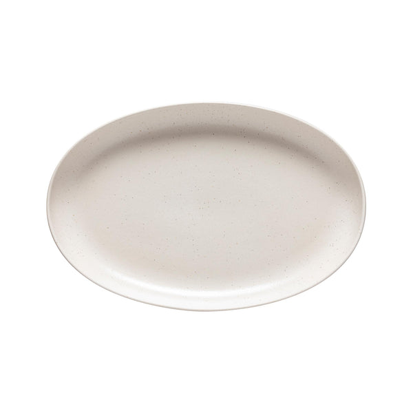 Pacifica Oval Platter - Vanilla