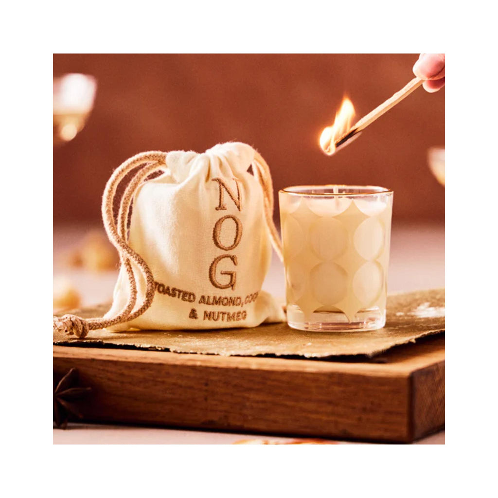 Rewined Holiday Votive Gift Set - Nog