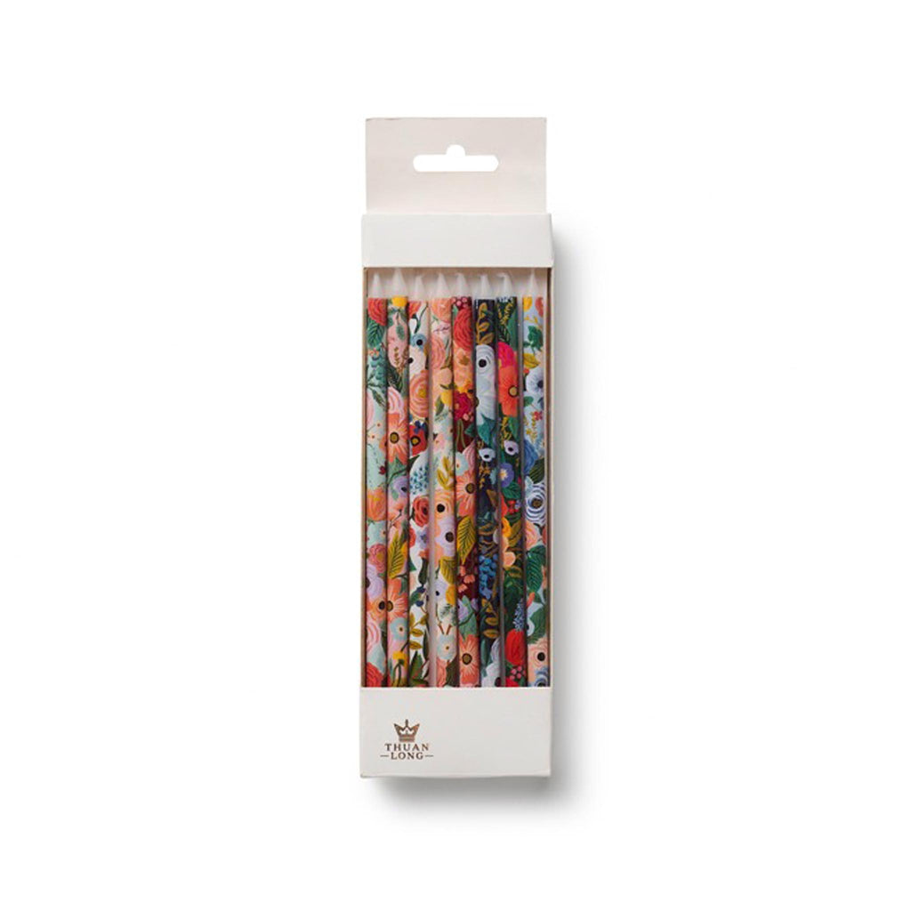 Garden Party Birthday Candles - packaging
