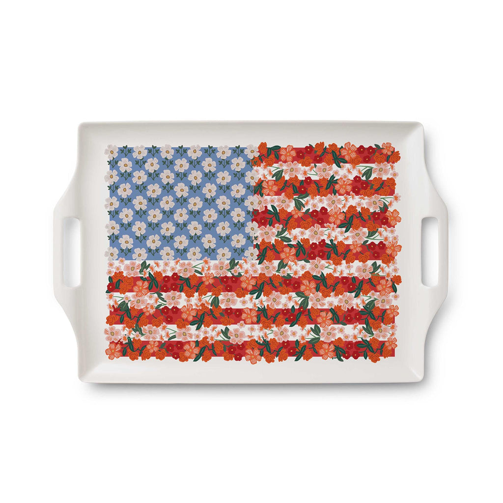 Rifle Paper Americana Melamine Serving Tray