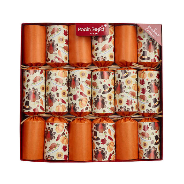 Racing Turkey Thanksgiving Crackers