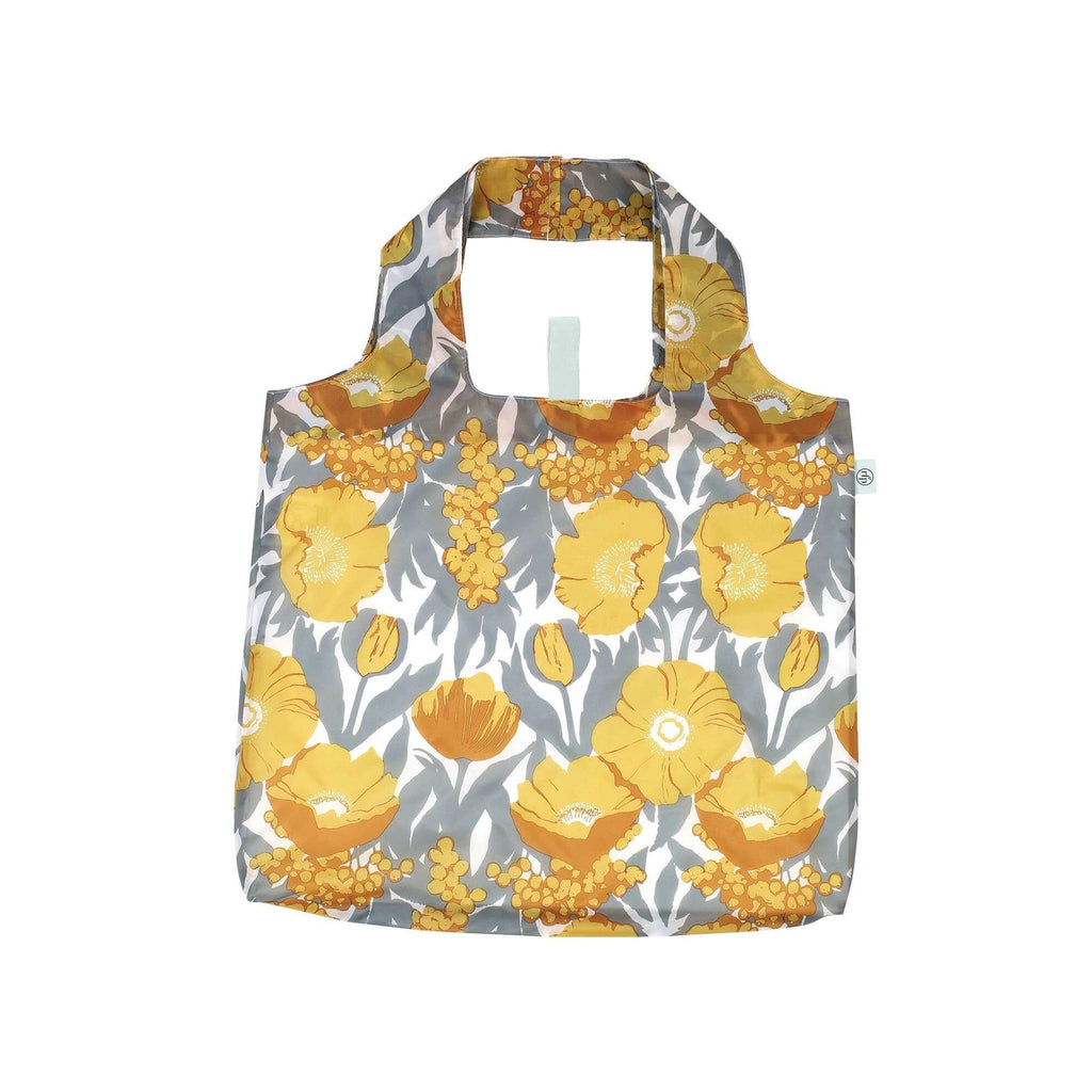 Reusable Blu Shopping Bag - Icelandic Poppy
