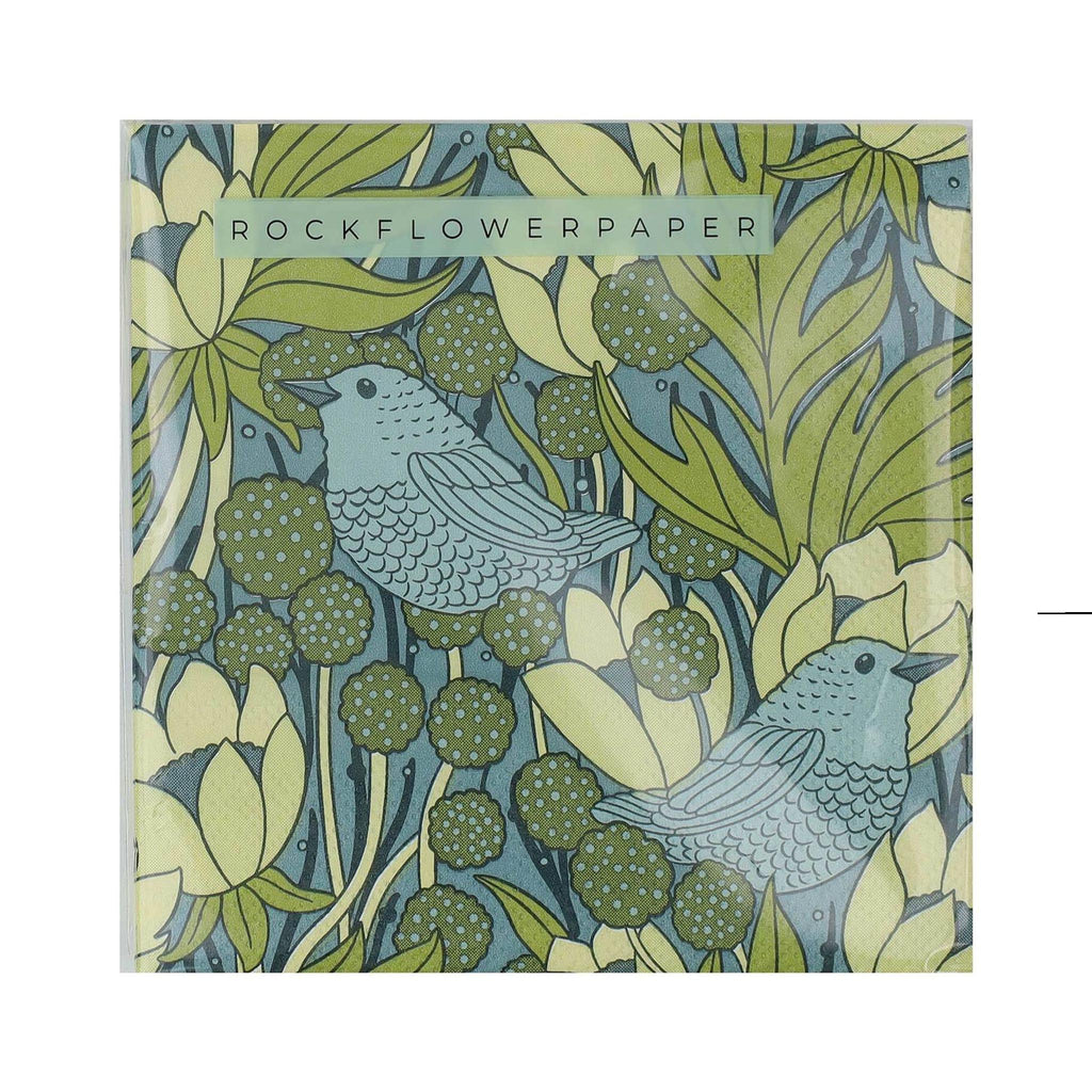 Chickadee Beverage Napkins - packaging