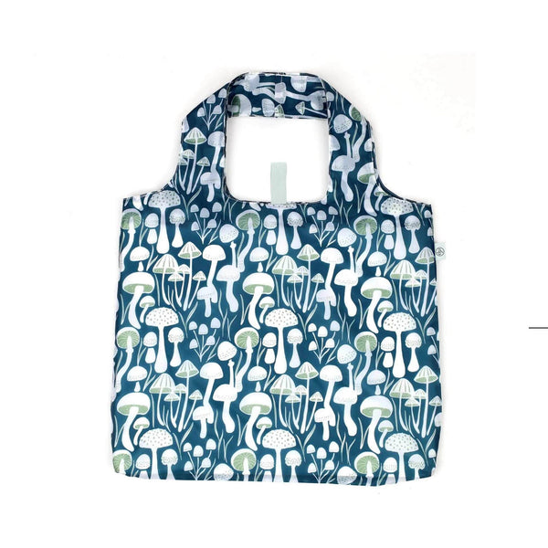 Reusable Blu Shopping Bag - Mushrooms