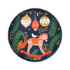 Holiday Horse 15" Round Tray