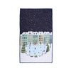 Holiday in the Park Blu Kitchen Towel - front