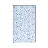 Holiday in the Park Blu Kitchen Towel - back