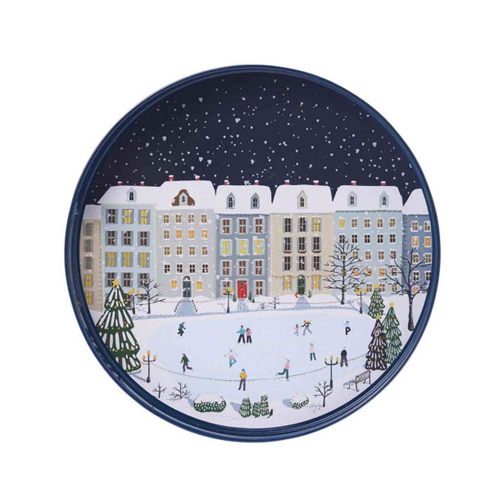 Holiday in the Park 15"Round Tray