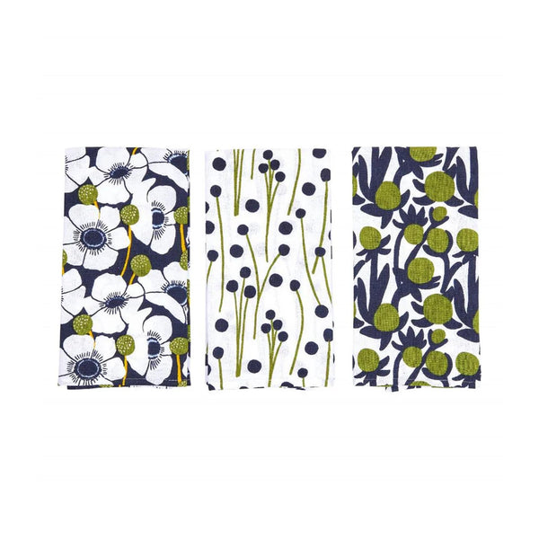 Windflower Kitchen Towels Set of 3