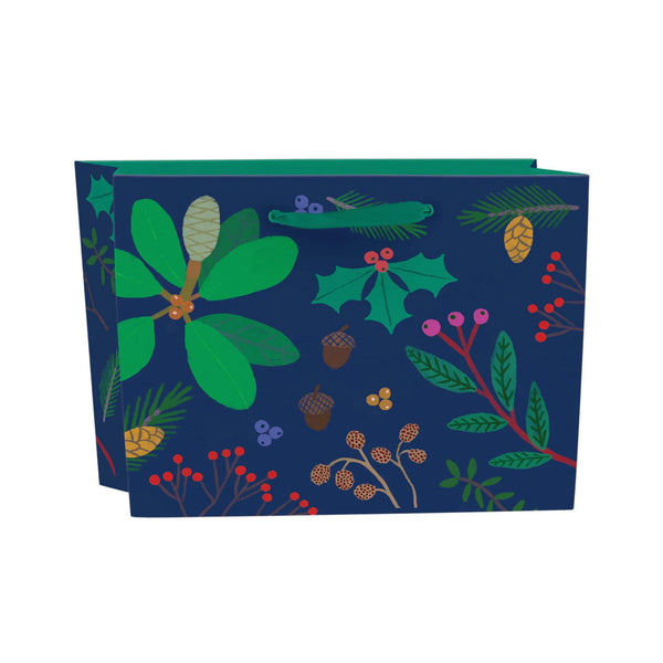 Roger La Borde Holiday Gift Bags - Holly Berry Large