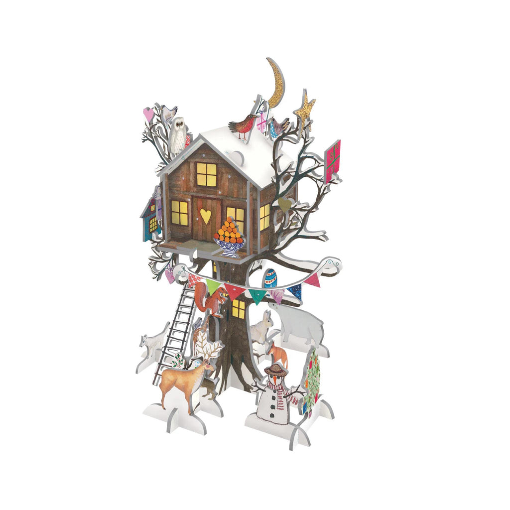 Pop & Slot Advent Calendar - Christmas Treehouse