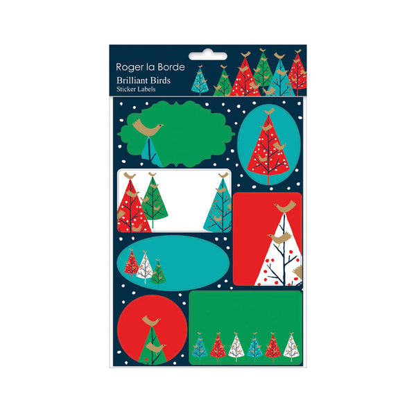 Sticker Labels - Brilliant Birds