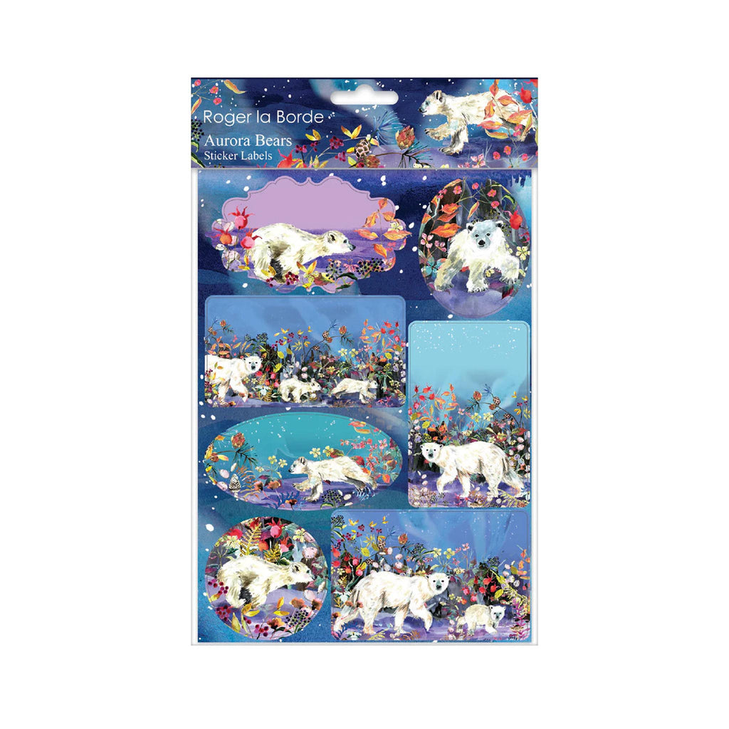 Sticker Labels - Aurora Bears
