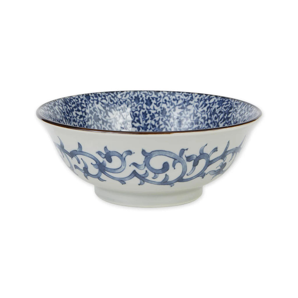 Japanese Soup Bowls - Blue & White- Large - Millefleur