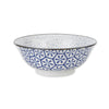 Japanese Soup Bowls - Blue & White- Large - Hexagons
