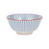 Japanese Donburi Bowls - Colorful Patterns - Medium - Lt. Blue Arrow