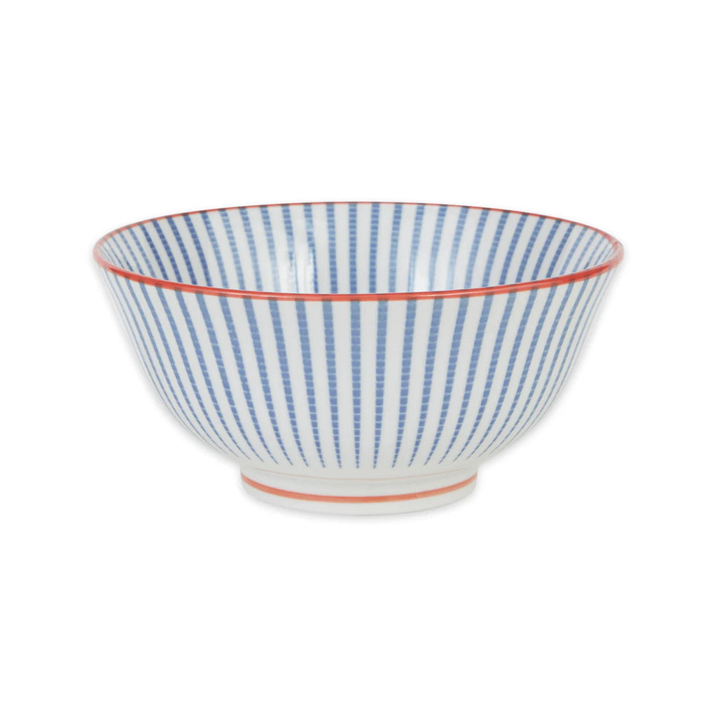 Japanese Donburi Bowls - Colorful Patterns - Medium - Lt. Blue Arrow