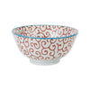 Japanese Donburi Bowls - Colorful Patterns - Medium - Muted Red Knot