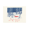 Saturn Press Boxed Holiday Cards - Snow Fox