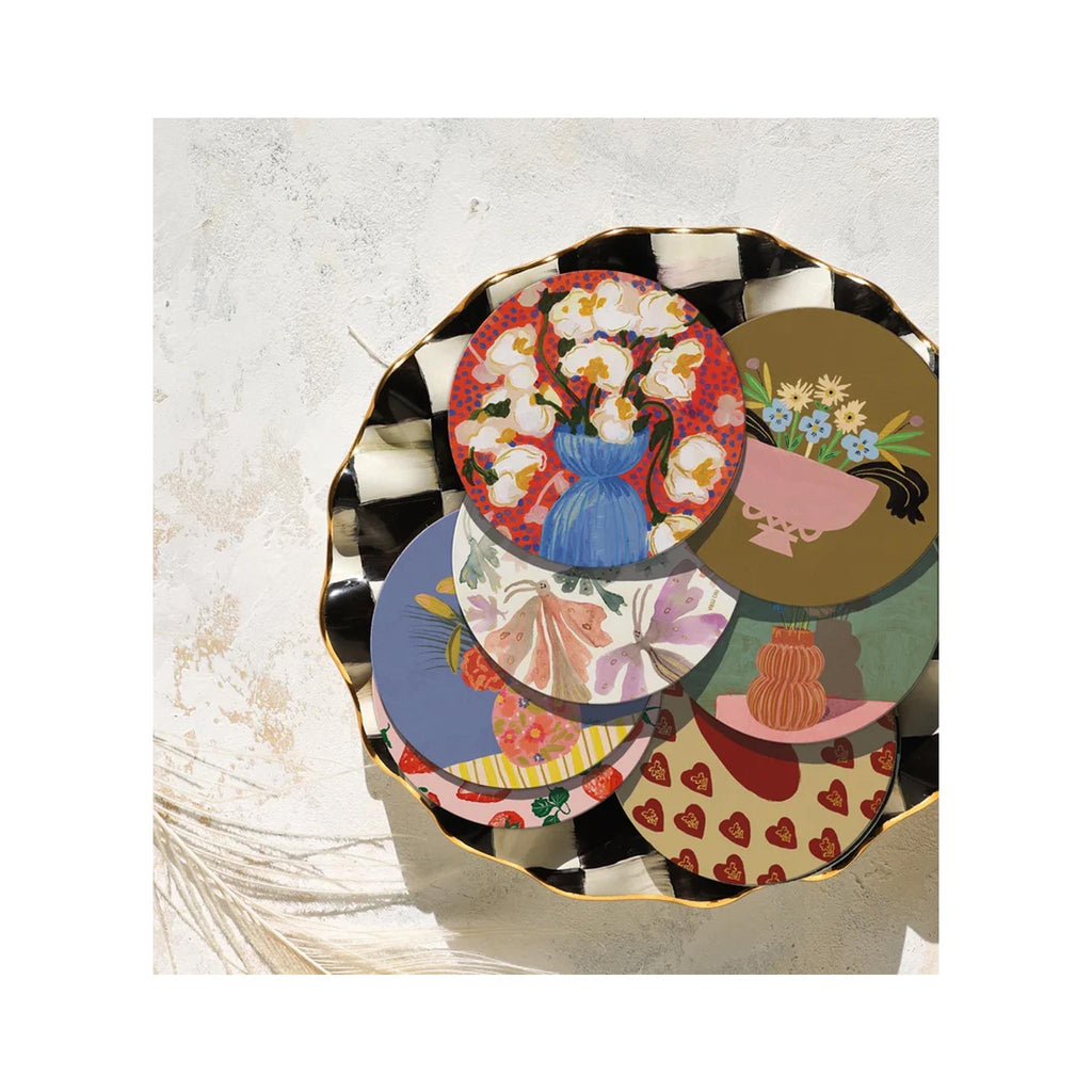 Seedlings Round Coasters - collection