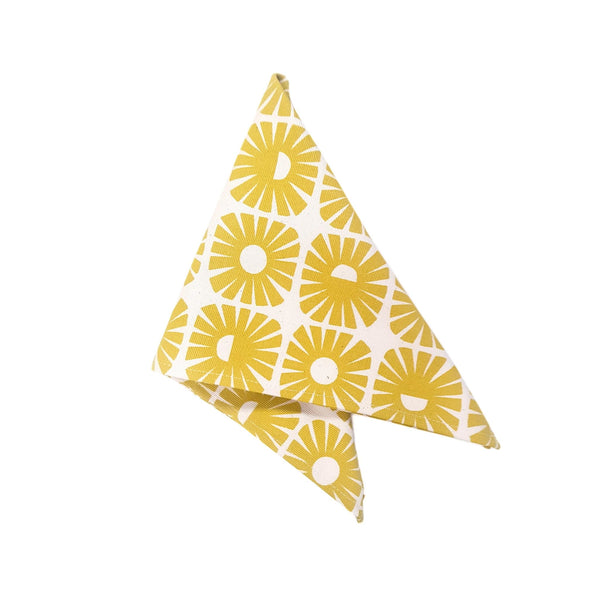 Sunshine Gold Cloth Napkins Set of 2 