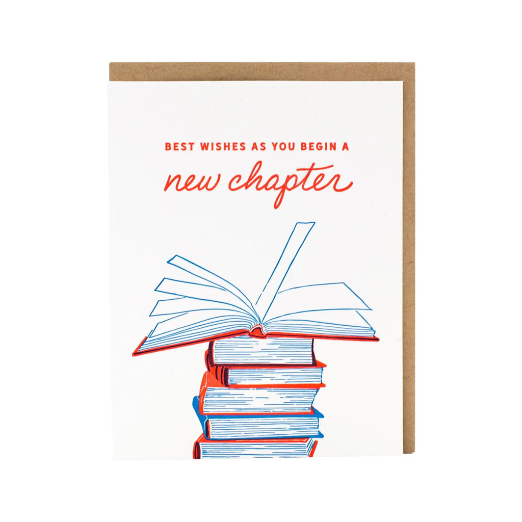 Stack of Books Graduation Card