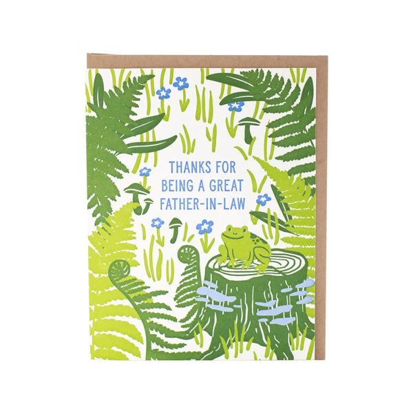 Woodsy Father-in-law Card