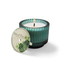 Roland Pine 6 oz Ribbed Glass Candle