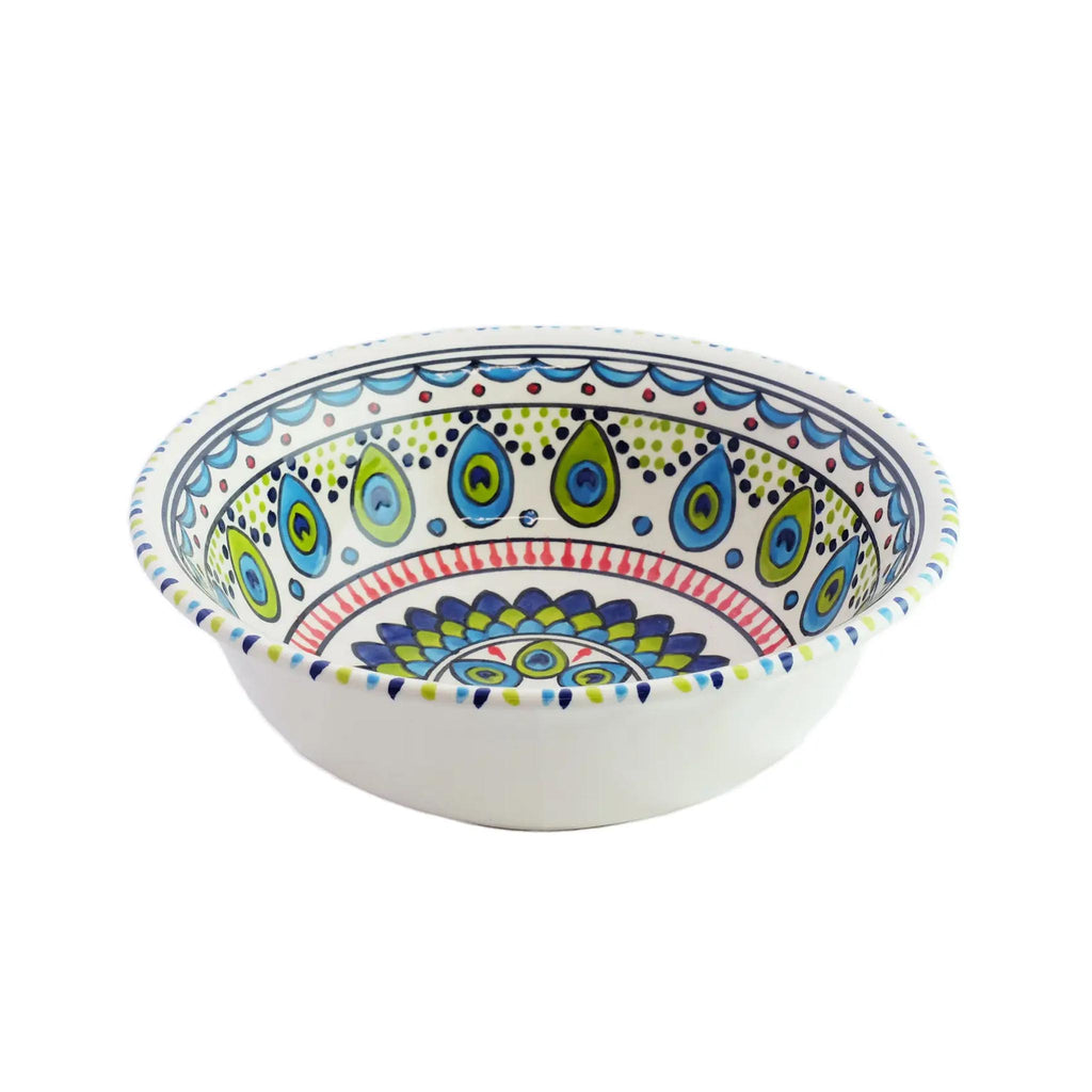 Pavo Deep Serving Bowl