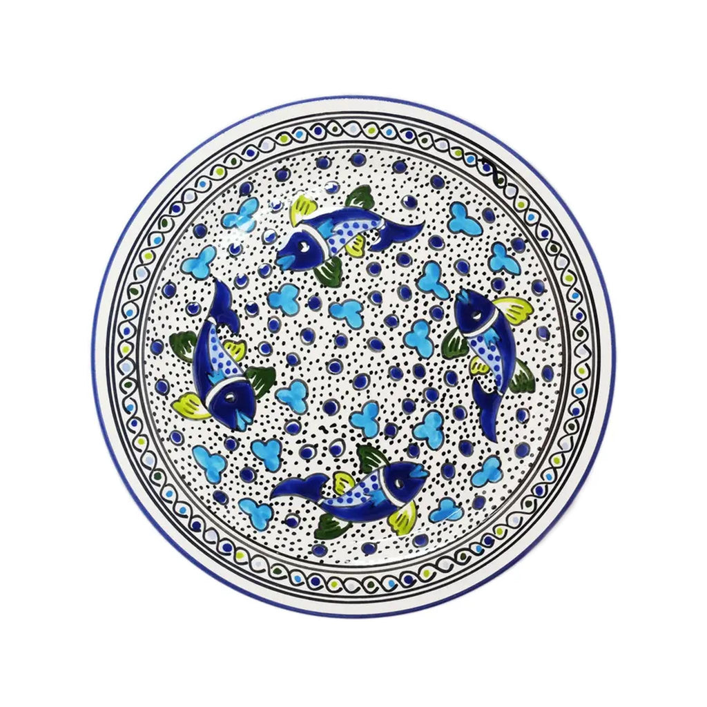 Blue Fish Large Serving Platter