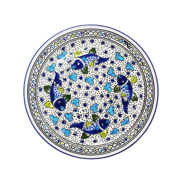 Blue Fish Large Serving Platter
