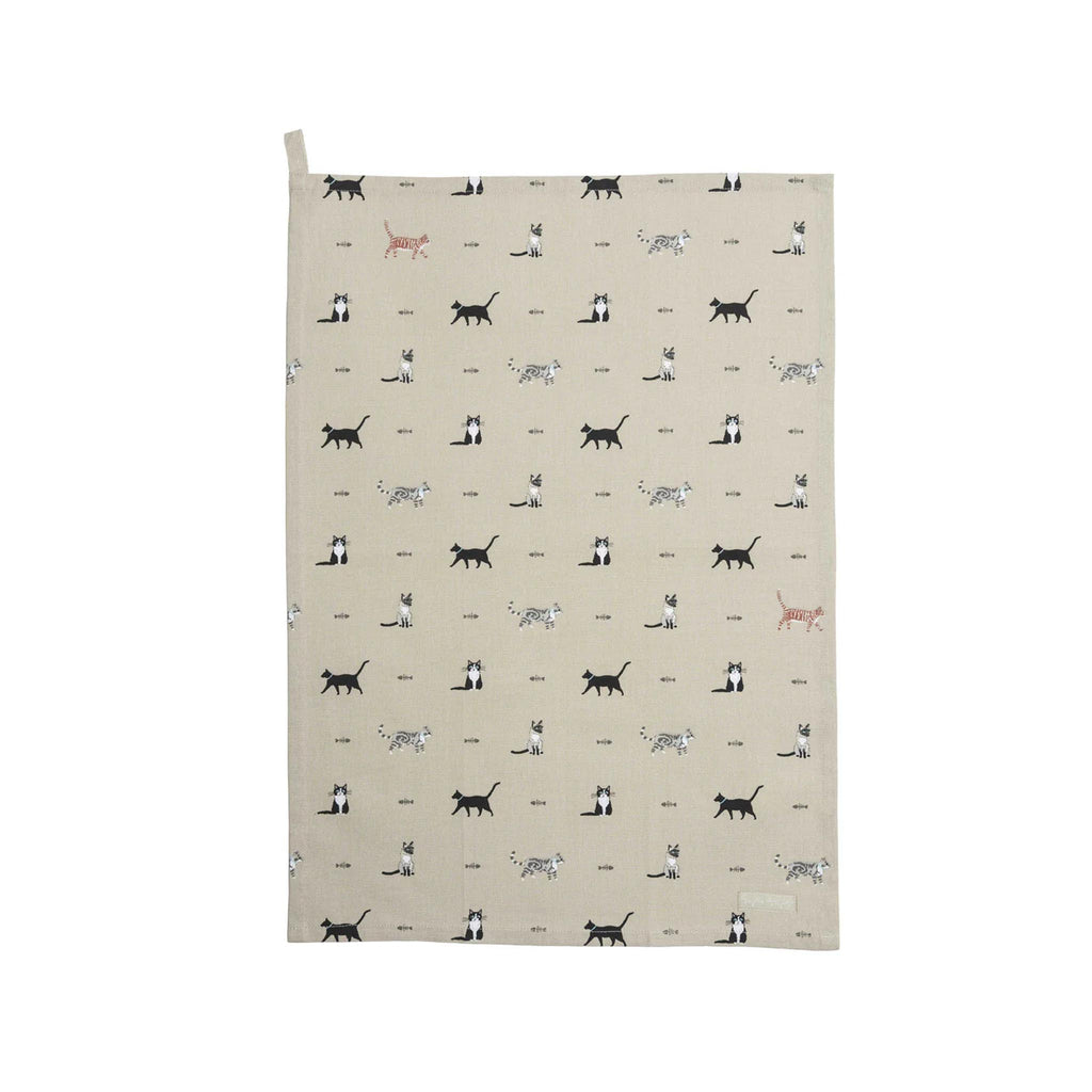 Sophie Allport Tea Towel - Purrfect