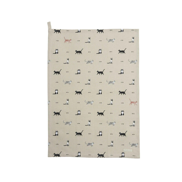 Sophie Allport Tea Towel - Purrfect