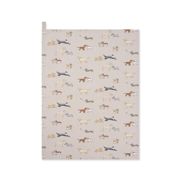 Sophie Allport Tea Towel - Doggy Daycare