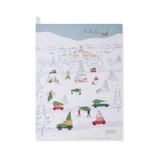 Sophie Allport Tea Towel - Home for Christmas