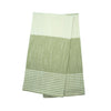 Colorblock Striped Kitchen Towel Sets - Green