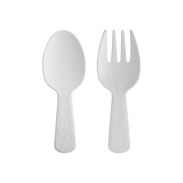 Pebble Melamine Salad Server Set
