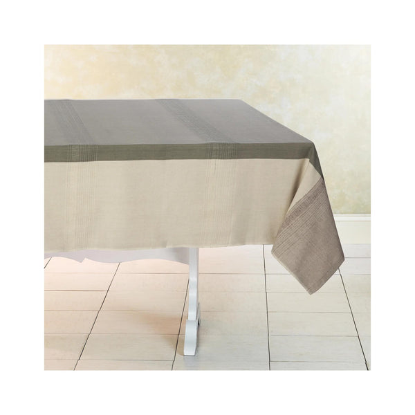 Hand-woven Cotton Tablecloths - Moonstone