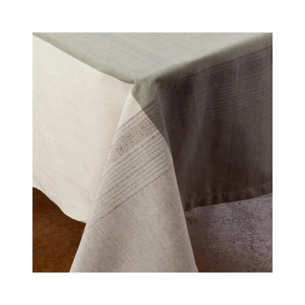Hand-woven Cotton Tablecloths - Moonstone - detail