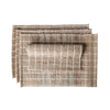 Handwoven Banana Fiber Placemats Set of 4 - Madeleine 
